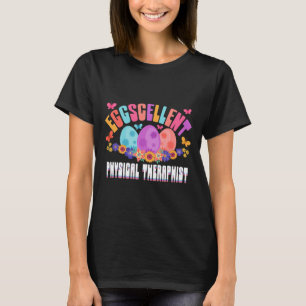Camiseta Excelente Fisioterapeuta Caça a Ovos Piadas