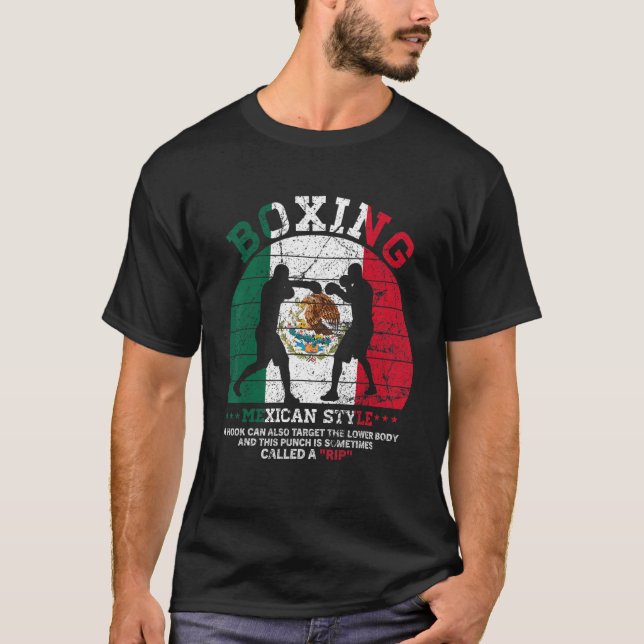 Camiseta Excelente in a box estilo Vintage mexicano (Frente)