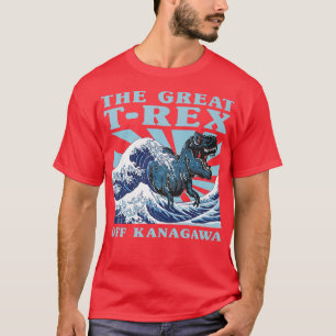 Camiseta Excelente Japonês Kawaii Wave Excelente T Re Cute 