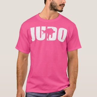 Camiseta Excelente Judo Fighter Silhouette Judoka Treinamen