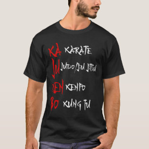 Camiseta Excelente Kajukenbo Lutando Karate Judo Kenpo Kung
