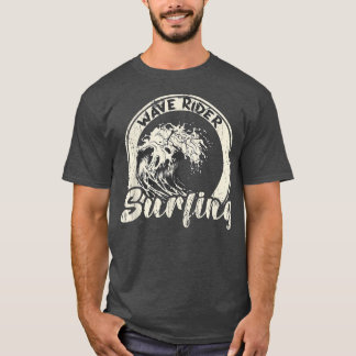 Camiseta Excelente Kanagawa Wave Surfing Rider