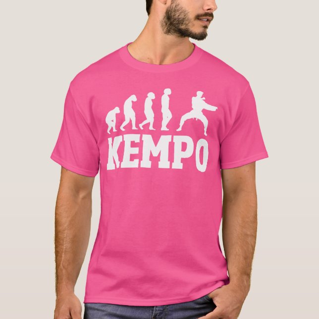Camiseta Excelente Kempo Evolution Design do Japão Shorinji (Frente)