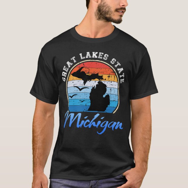 Camiseta Excelente Lagos State Michigan (Frente)