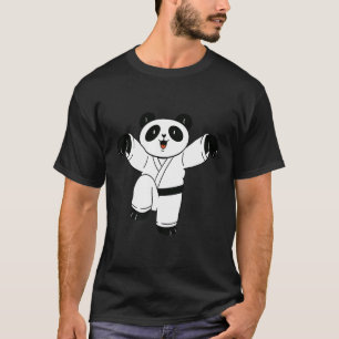 Camiseta Excelente Mial Panda Bear Karate Kungfu Luta