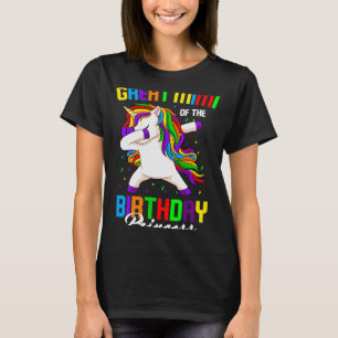 Camiseta Excelente Mimi da Princesa de Aniversário Unicórn 