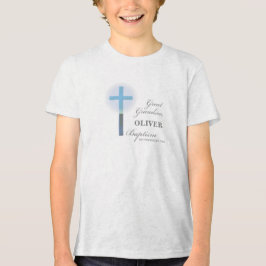Camiseta Excelente Neto Baptism Blue Lace Personalizado