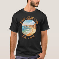 Excelente Ocean Road Austrália Distorcida Circular