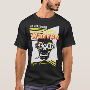 Camiseta Excelente Oferta Warren Art Zevon Presente Para Ve