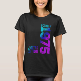 Camiseta Excelente Outubro 1975 Desde 1975 Vintage 1975 Ret