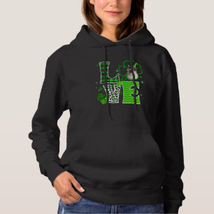 Camiseta Excelente Pirenéus Shamrock Lucky C Irish St Patri