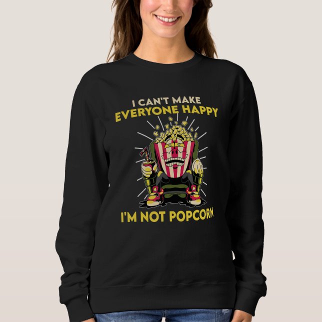 Camiseta Excelente Popcorn Cote Citação Amor Snacks (Frente)