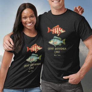 Camiseta Excelente Sacandaga Lago Nova Iorque - Peixes náut