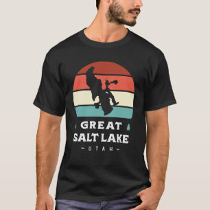 Camiseta Excelente Salt Lake Utah National Park Camping Ret