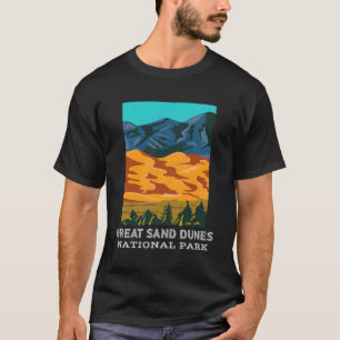 Camiseta Excelente Sand Dunes National Park Colorado Camg H