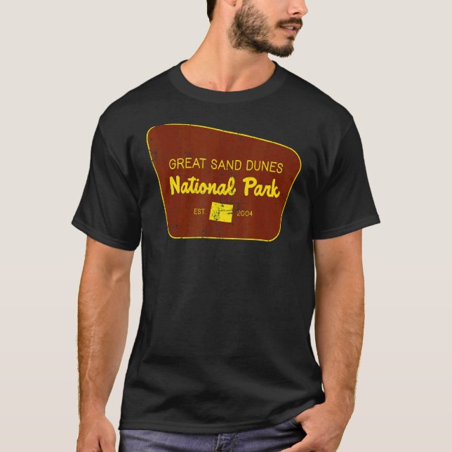 Camiseta Excelente Sand Dunes National Park Colorado Sofren (Frente)