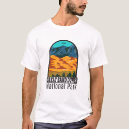 Camiseta Excelente Sand Dunes National Park Colorado Vintag