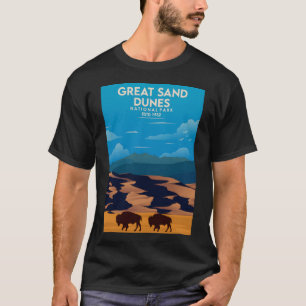 Camiseta Excelente  Sand Dunes National Park Poster de viag