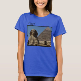 Camiseta Excelente Sphinx Estátua Giza Cairo Egito Viagem