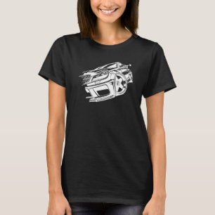 Camiseta Excelente Sports Car Automobile Tire Racer 1