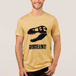 Camiseta Excelente! T. rex Crânio do Dinossauro