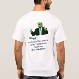 Camiseta Excelente T-Shirt! Engraçado Donald Trump Nome da