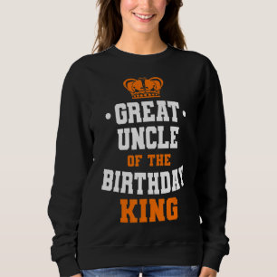 Camiseta Excelente Tio Da Coroa Do Partido Rei Aniversário