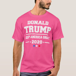 Camiseta Excelente Trump 2020 Keep America