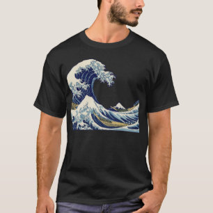 Camiseta Excelente Wave Kanagawa - Pintura Japonesa