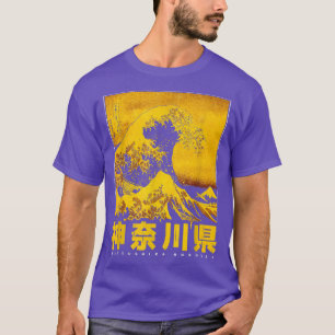 Camiseta Excelente Wave Off Kanagawa Art Japonês Aesthet