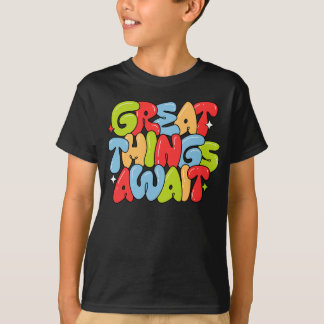 Camiseta Excelentes Esperam Motivação De Volta À Escola