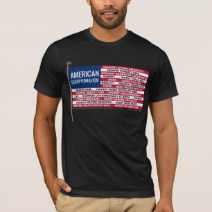 Camiseta Exceptionalism americano?