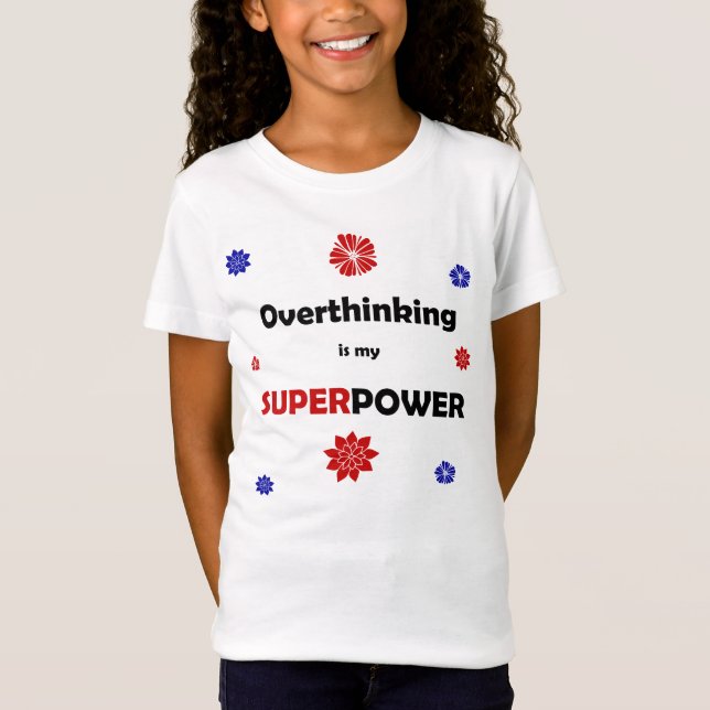 Camiseta Excesso de pensamento (Frente)