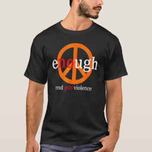 Camiseta Excesso de Veste laranja no Dia da Consciência da