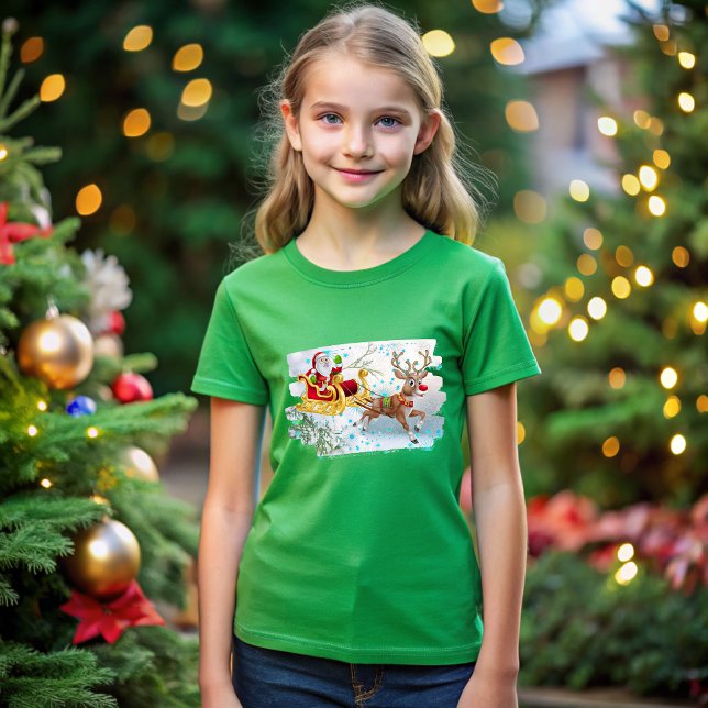 Camiseta Exciting Christmas (Criador carregado)