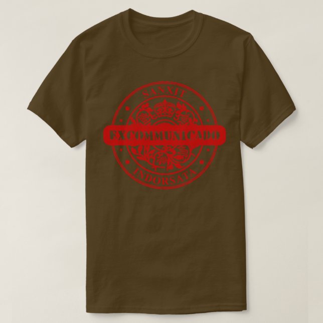 Camiseta Excomunicador 1 (Frente do Design)