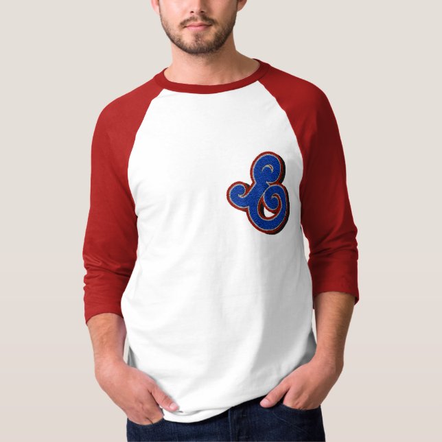 Camiseta excrement_baseball 3/4tee (Frente)
