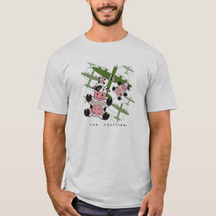 Camiseta excremento da vaca