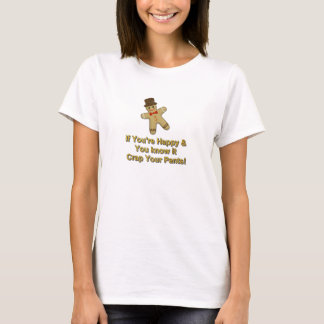 Camiseta excremento suas calças