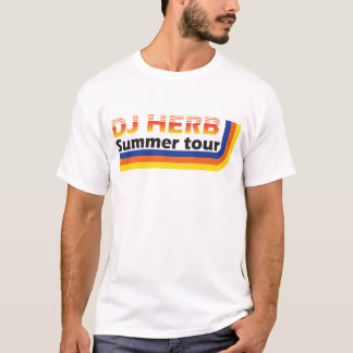 Camiseta Excursão 18 do verão da erva do DJ