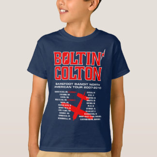 Camiseta Excursão do mundo de Boltin Colton (vermelha)