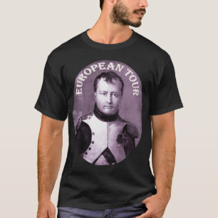 Camiseta Excursão européia do ~ de Napoleon Bonaparte