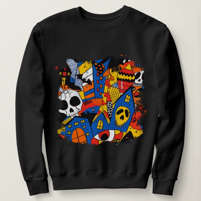 Camiseta ExDesigner | Personalização | Dia das Bruxas (Frente do Design)