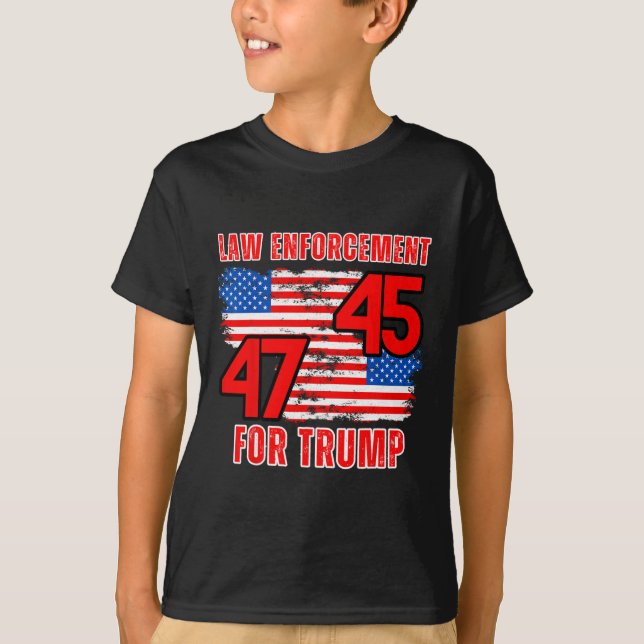 Camiseta Execução Da Trump 45 47 (Frente)