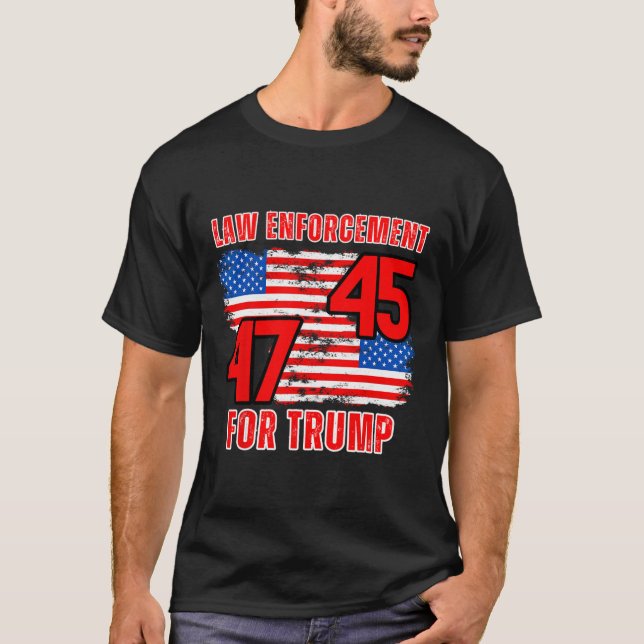 Camiseta Execução Da Trump 45 47 (Frente)