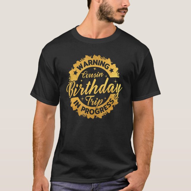 Camiseta Execução de Festa de aniversário do Primo de Aviso (Frente)