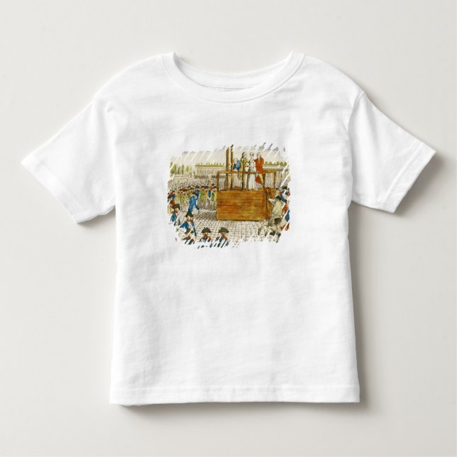 Camiseta Execução de Marie-Antoinette (Frente)