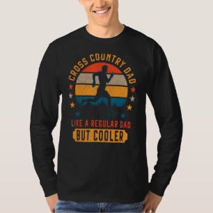 Camiseta Execução de Rastreamento e Execução de Pai XC em e