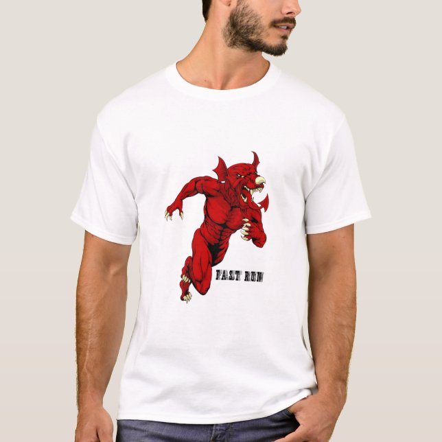 Camiseta Execução rápida (Frente)
