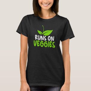 Camiseta Executa Veggg Dizendo Para Vegetarianos Unisex